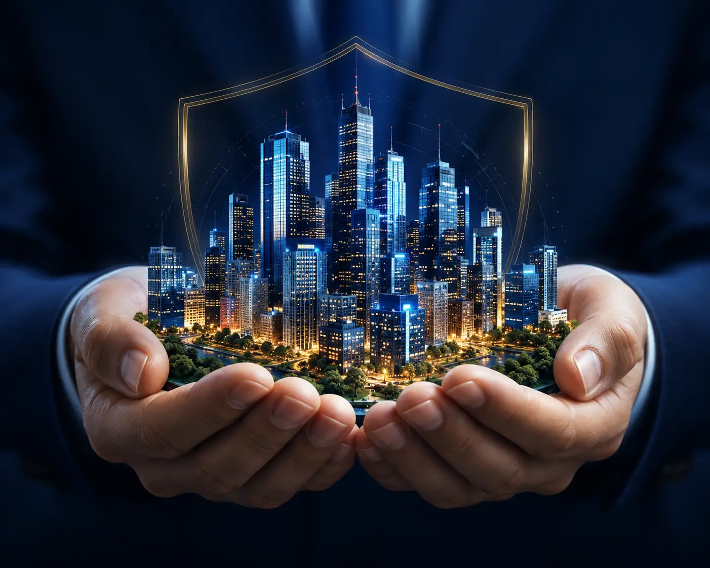 Cidade protegida pela engenharia